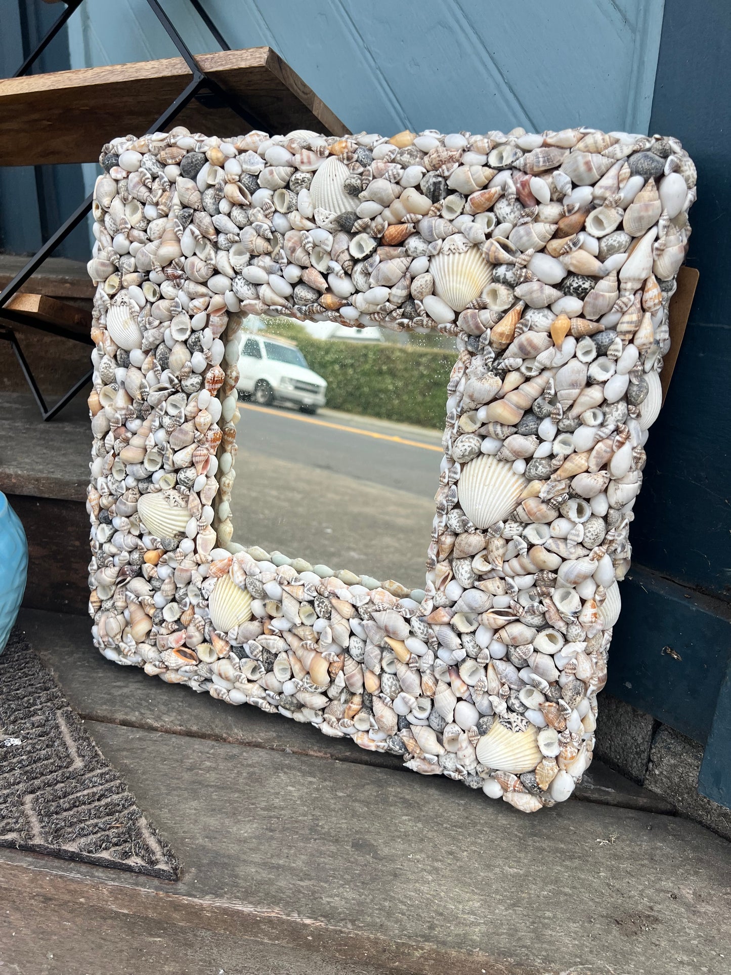 Crate & Barrel Sea Shell Mirror